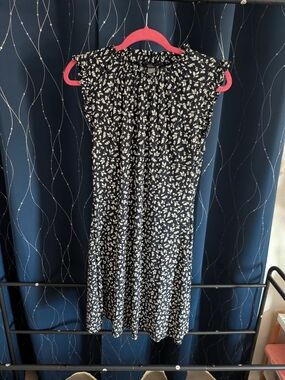 Tommy Hilfiger Navy and White Floral Dress